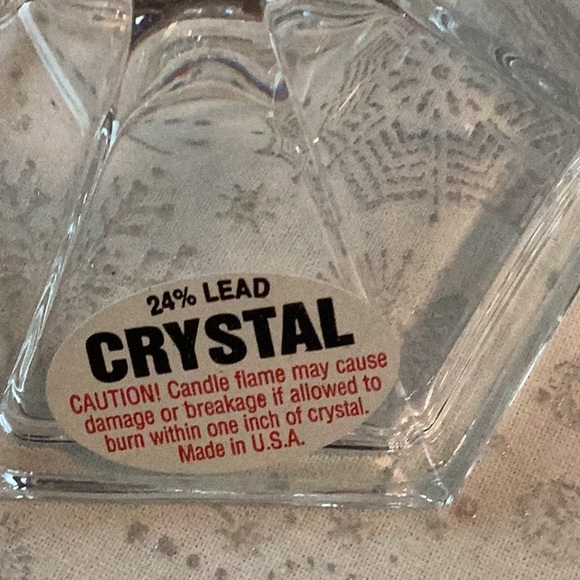 NWOT Crystal candle holders - Picture 6 of 7